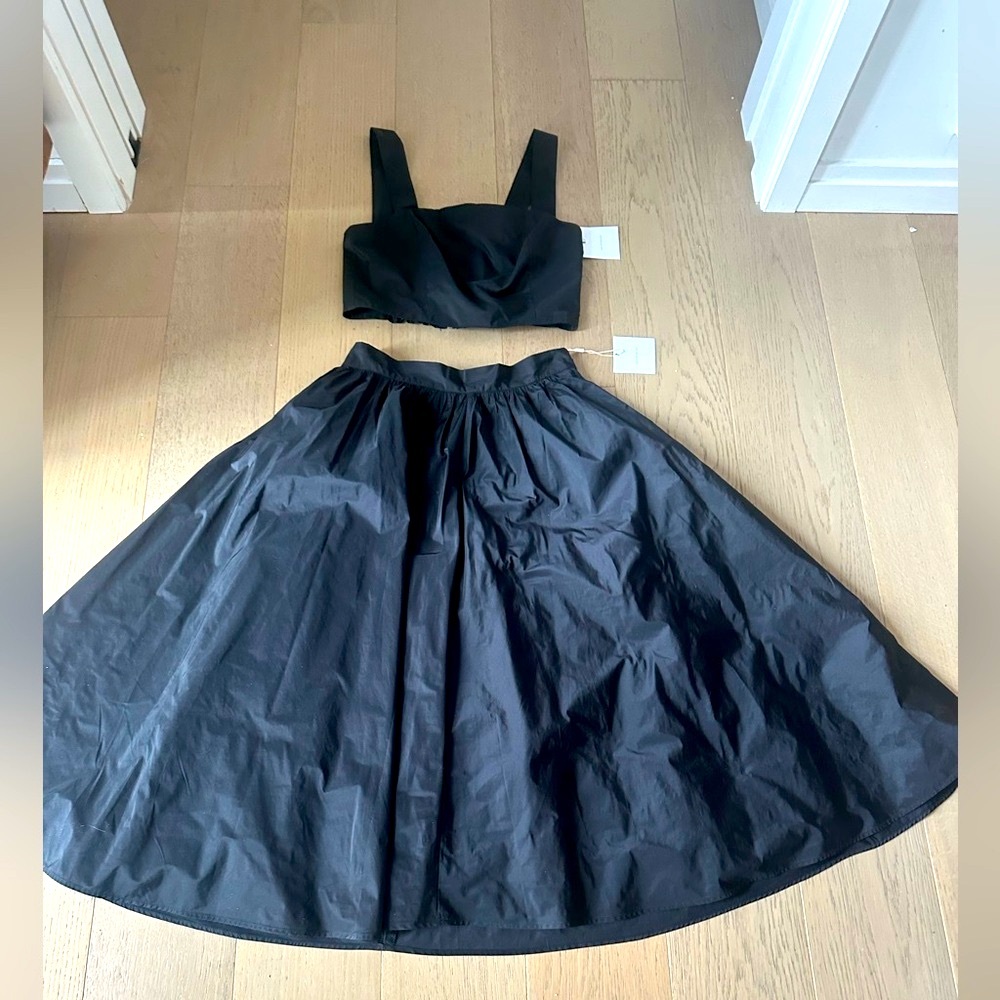 Lavender Brown Black Maxi A-Line Jumpsuit - NEVER WORN
